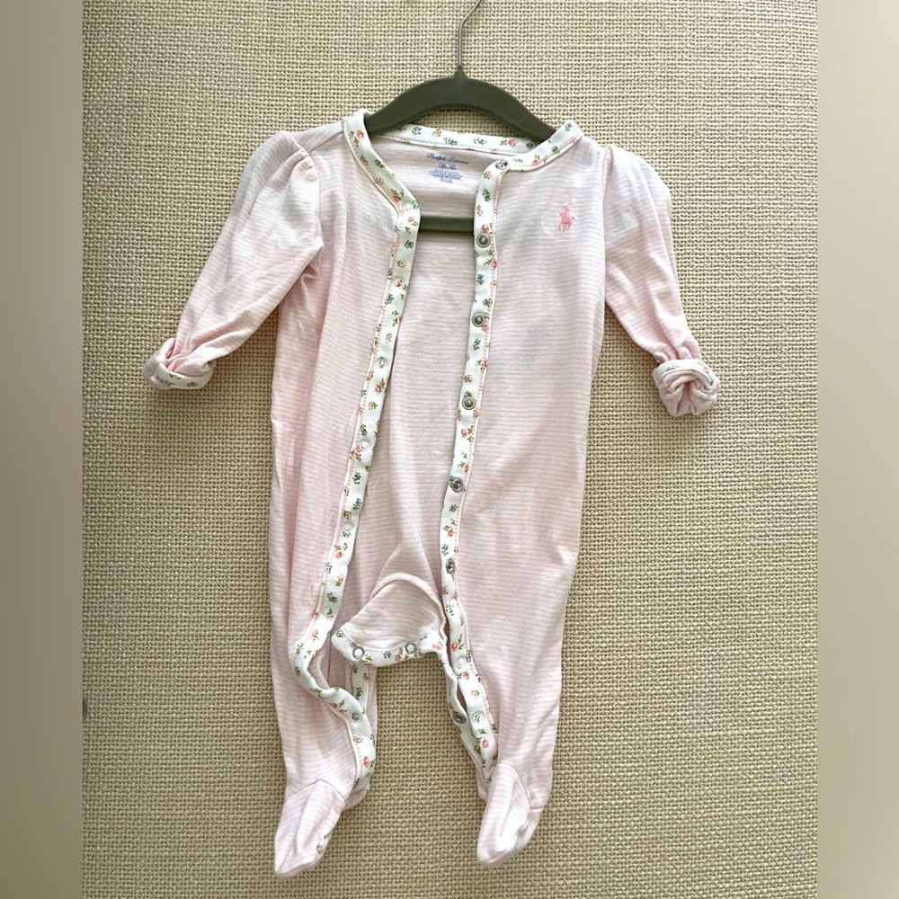 Ralph Lauren 0-3 onesie
